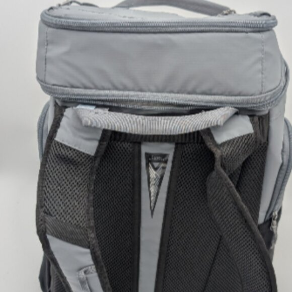 Titan 26-can Backpack Cooler Gray With 2 Ice Walls Gray & Black - Picture 3 of 6